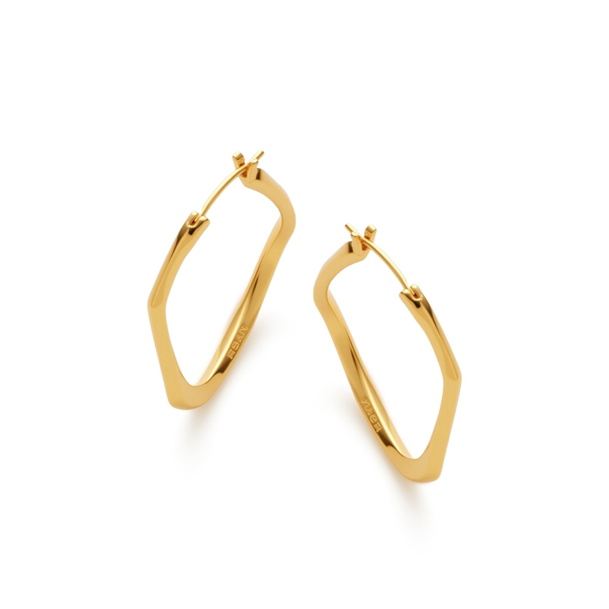 RSNY Geometric Line Earrings - R2214B