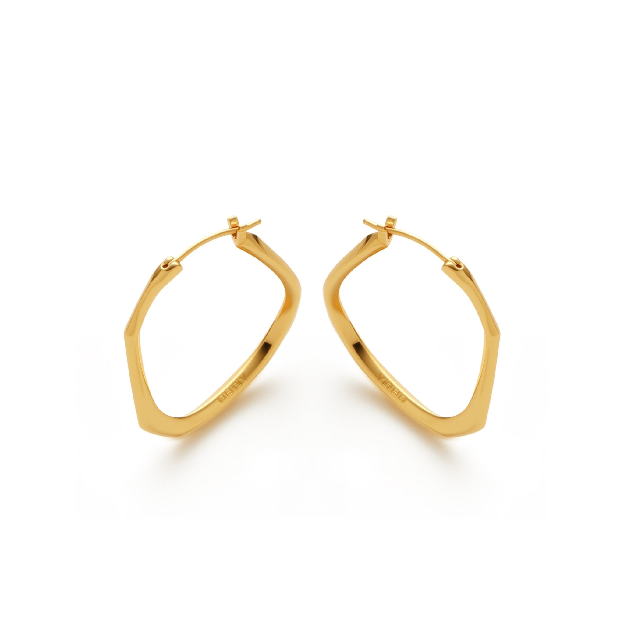 RSNY Geometric Line Earrings - R2214B