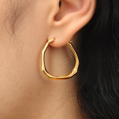 RSNY Geometric Line Earrings - R2214B