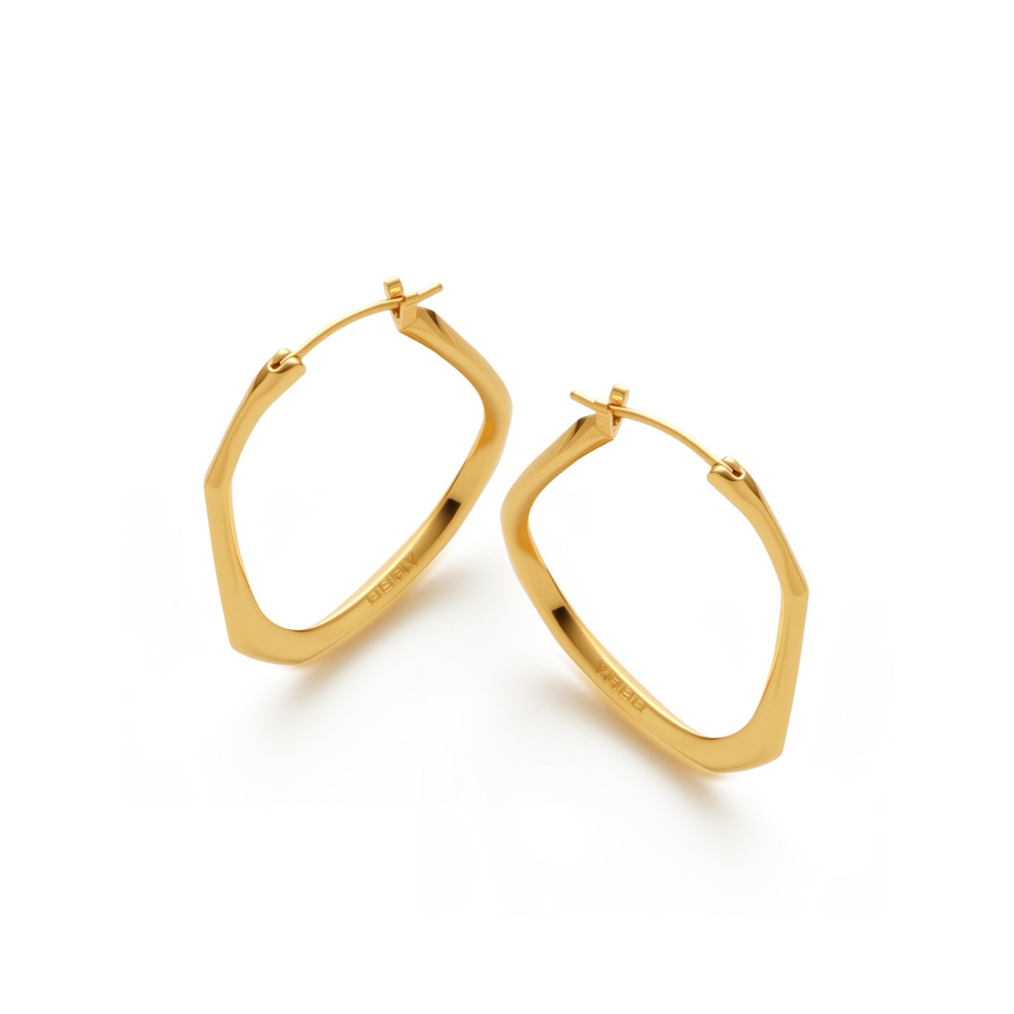 RSNY Geometric Line Earrings - R2214B