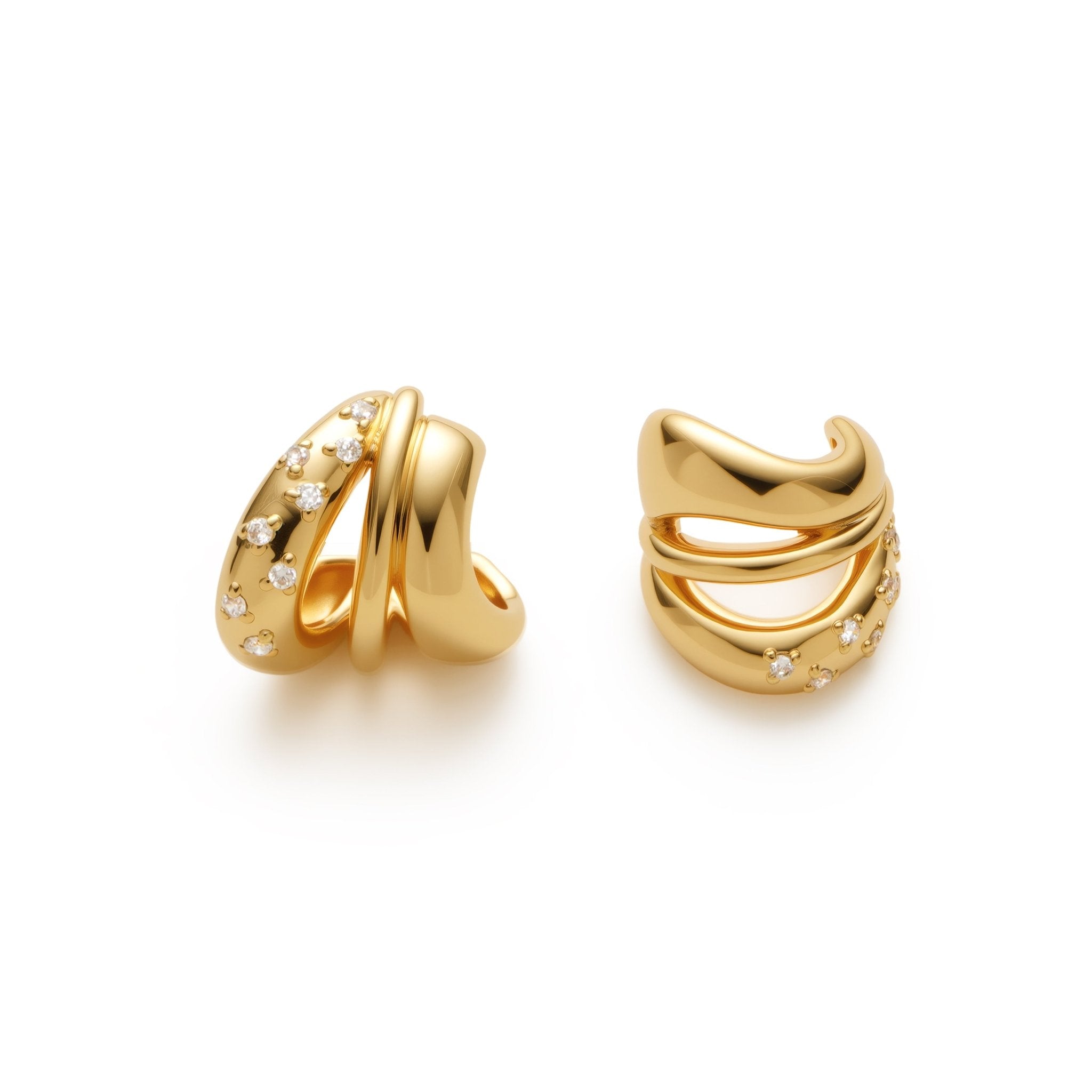 RSNY Geometric Line Earrings - R2220B