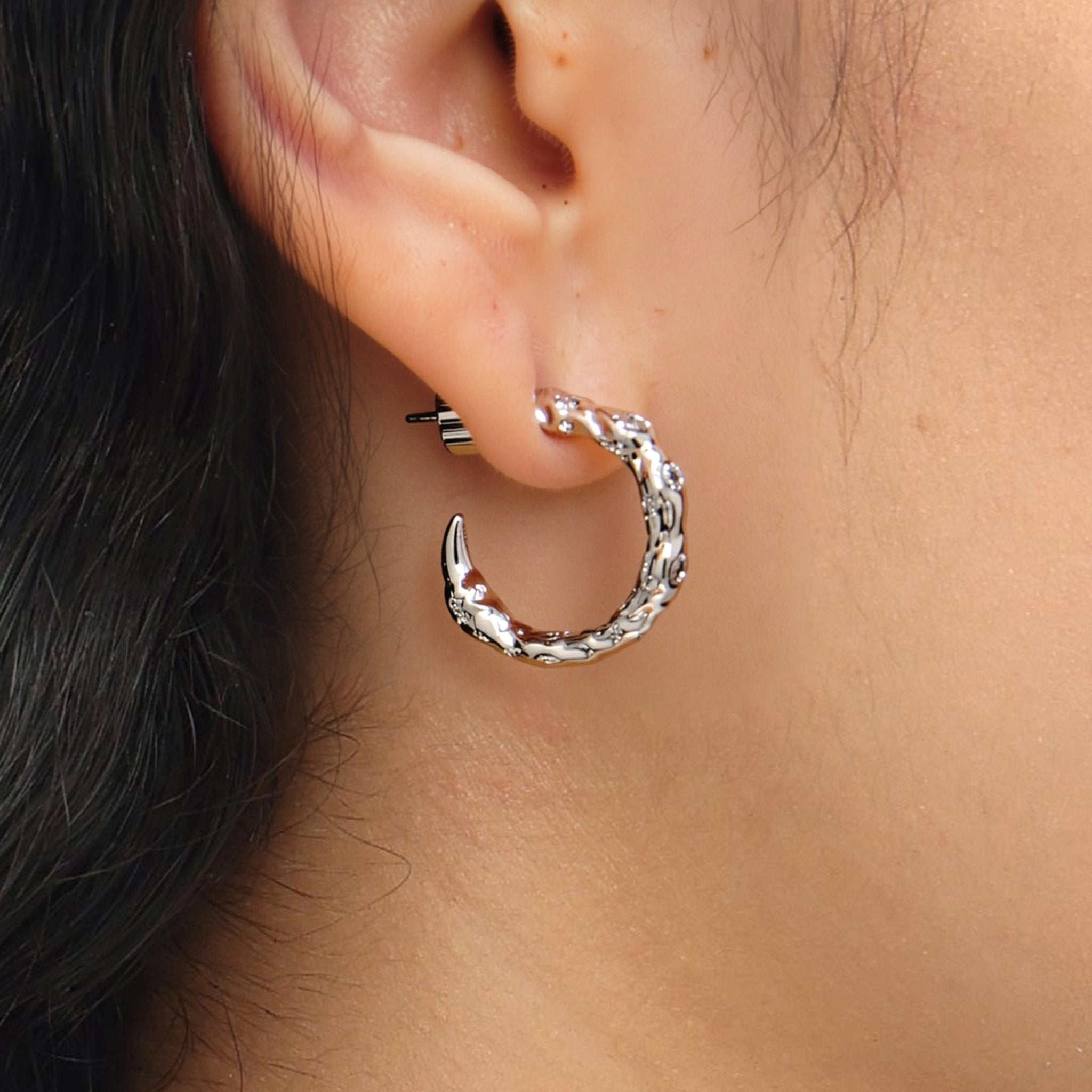 RSNY Geometric Line Earrings - R2239A