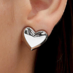 RSNY geometric love stud earrings - R2090A