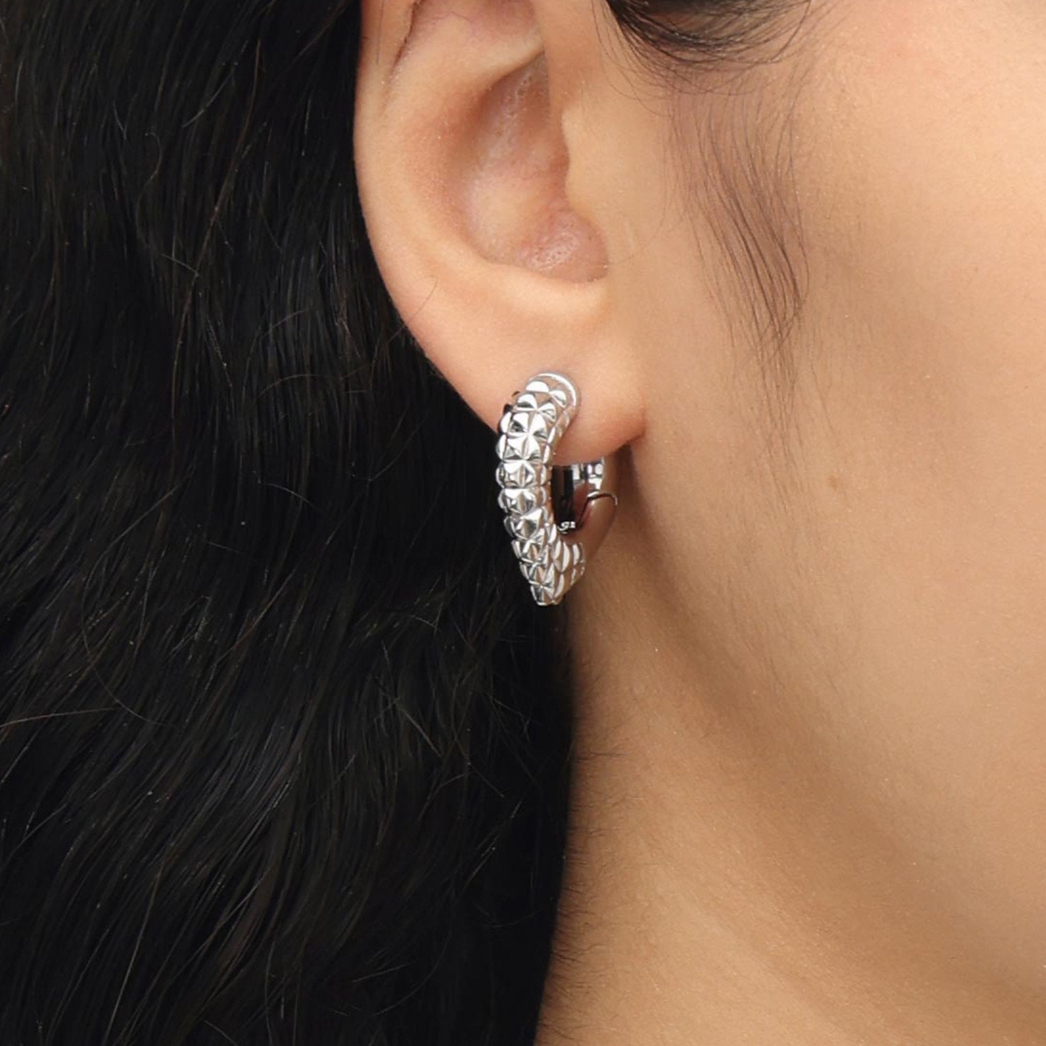 RSNY geometric shaped earrings - R2051A