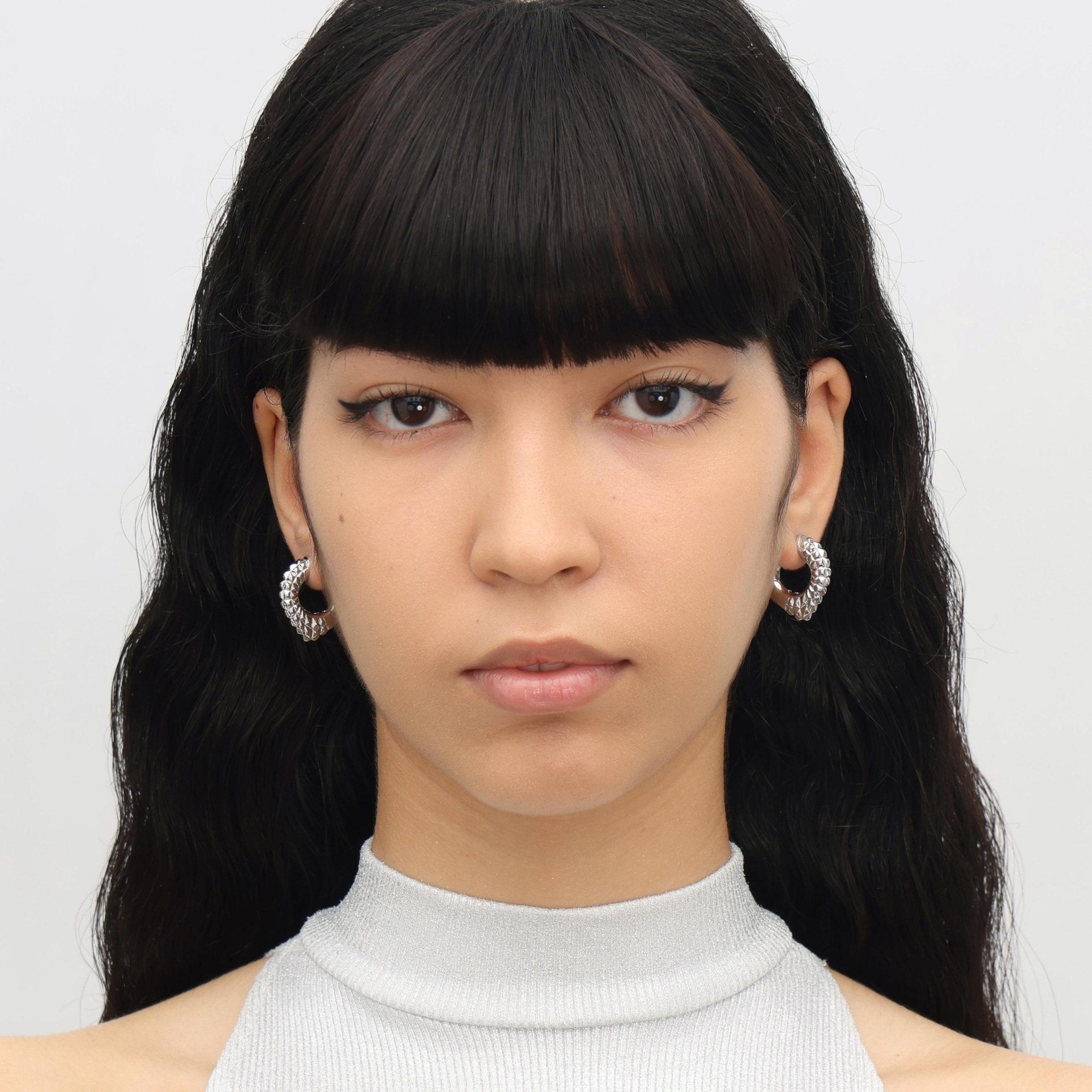 RSNY geometric shaped earrings - R2051A