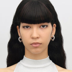 RSNY geometric shaped earrings - R2051A