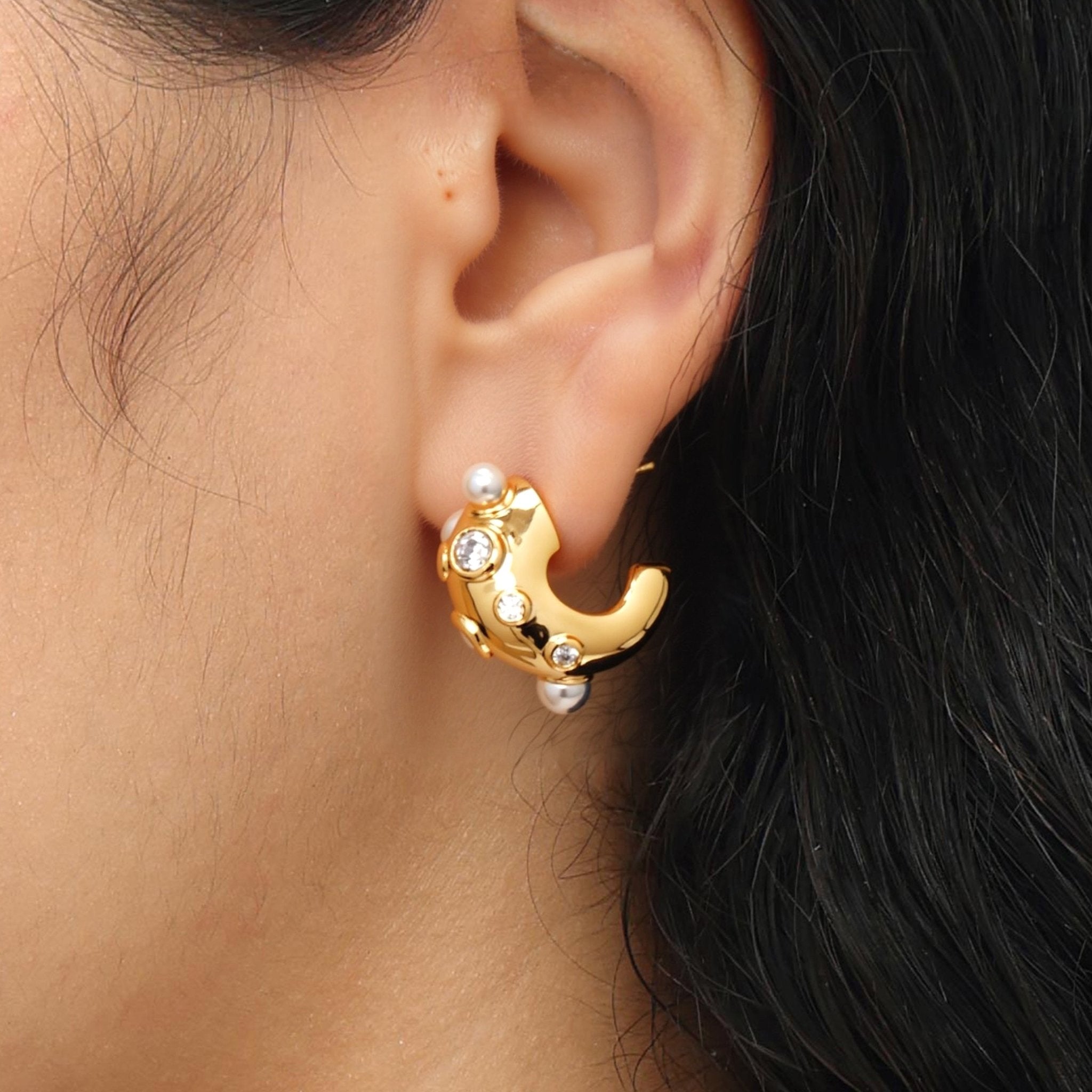 RSNY Geometric Shaped Earrings - R2234B