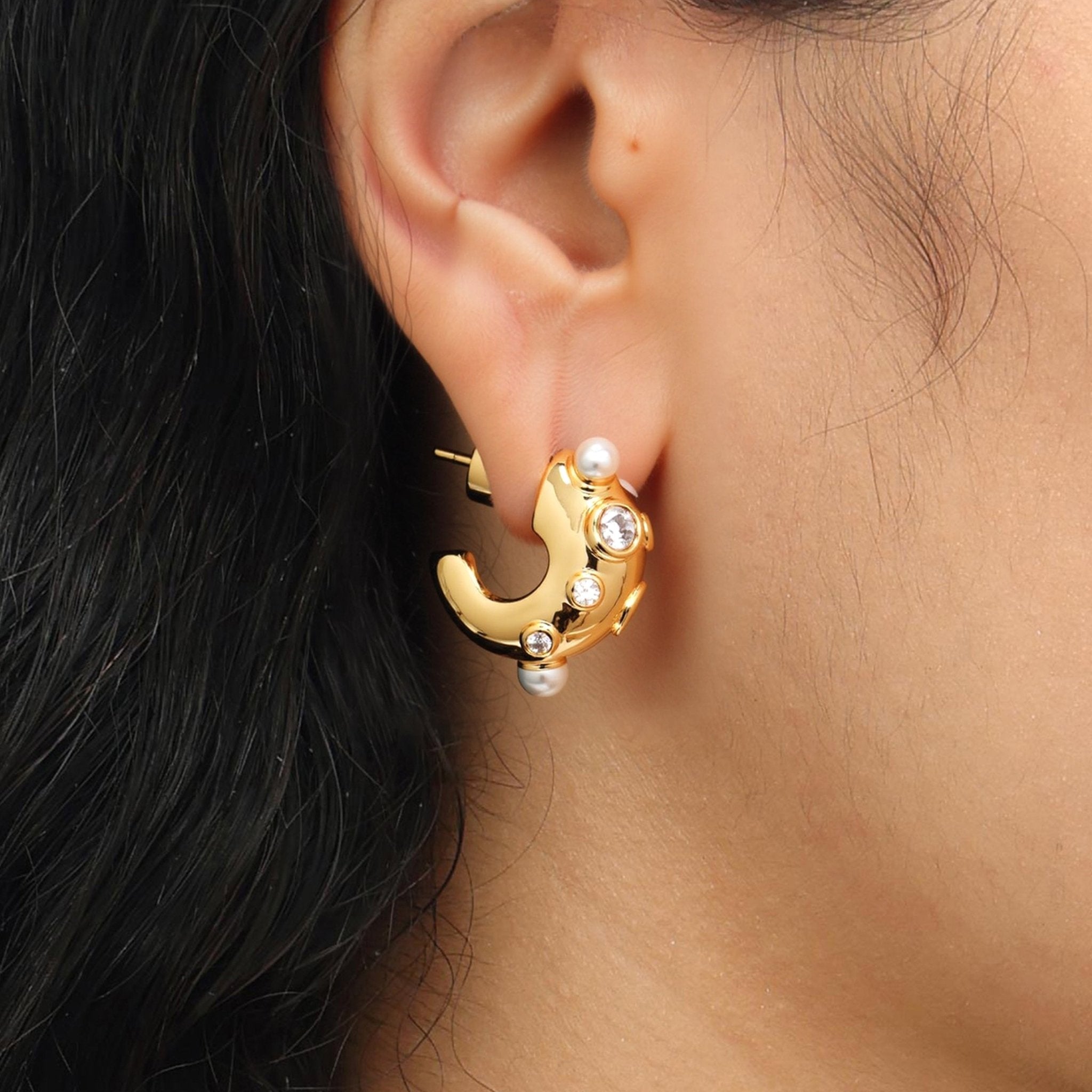 RSNY Geometric Shaped Earrings - R2234B