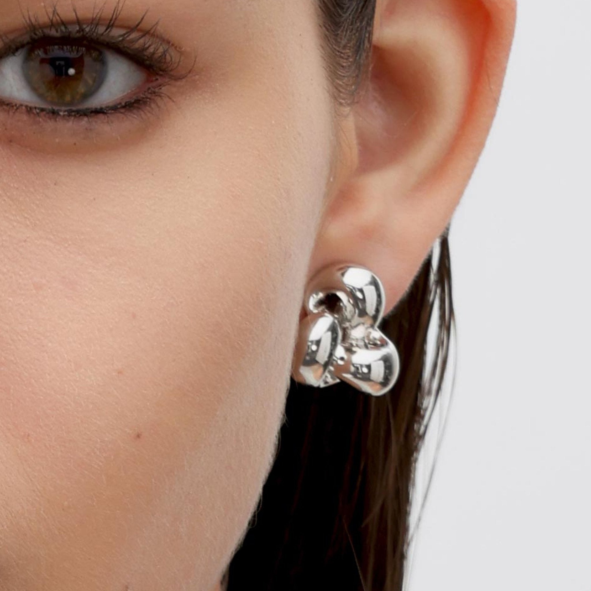 RSNY Geometric Stud Earrings - R2128A