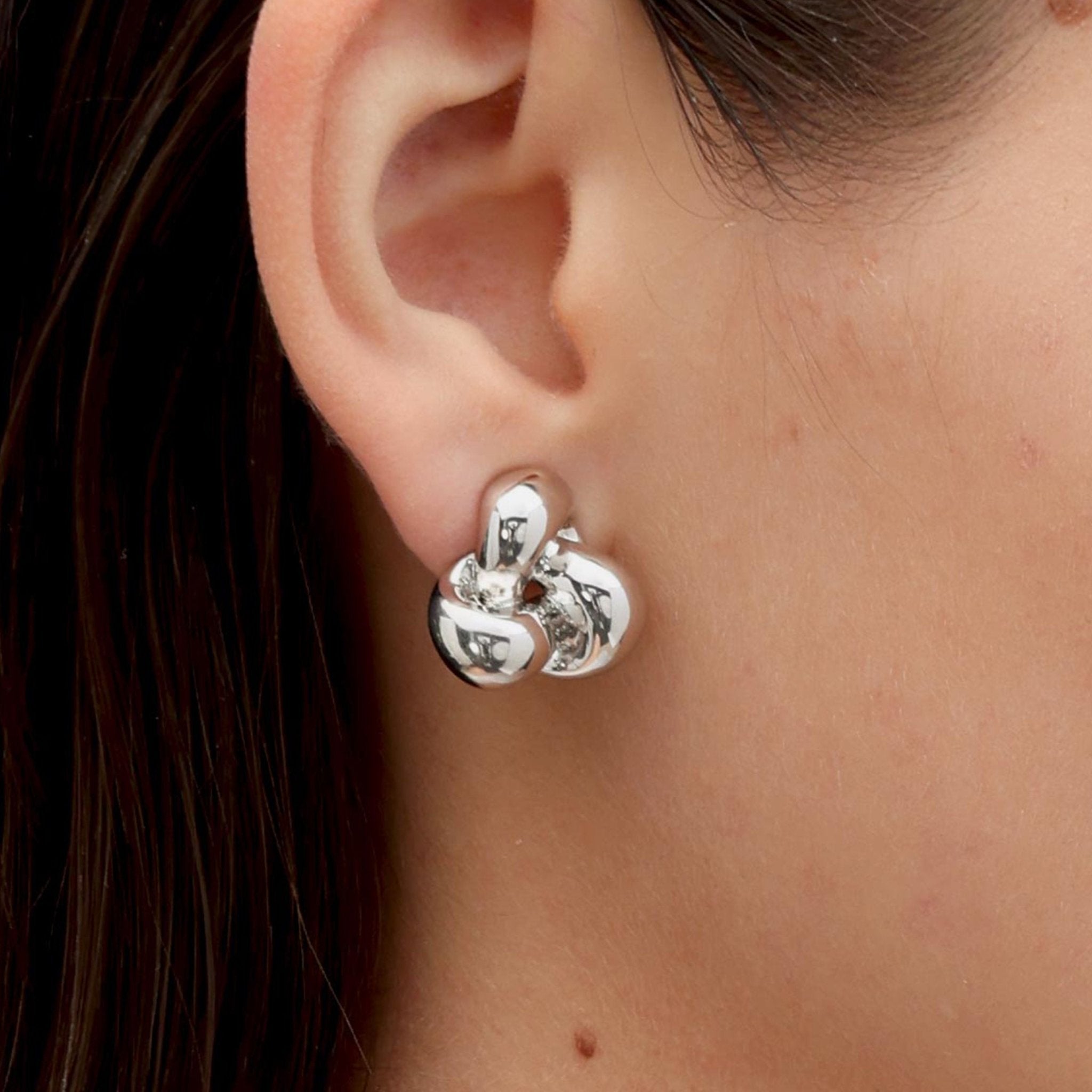 RSNY Geometric Stud Earrings - R2128A