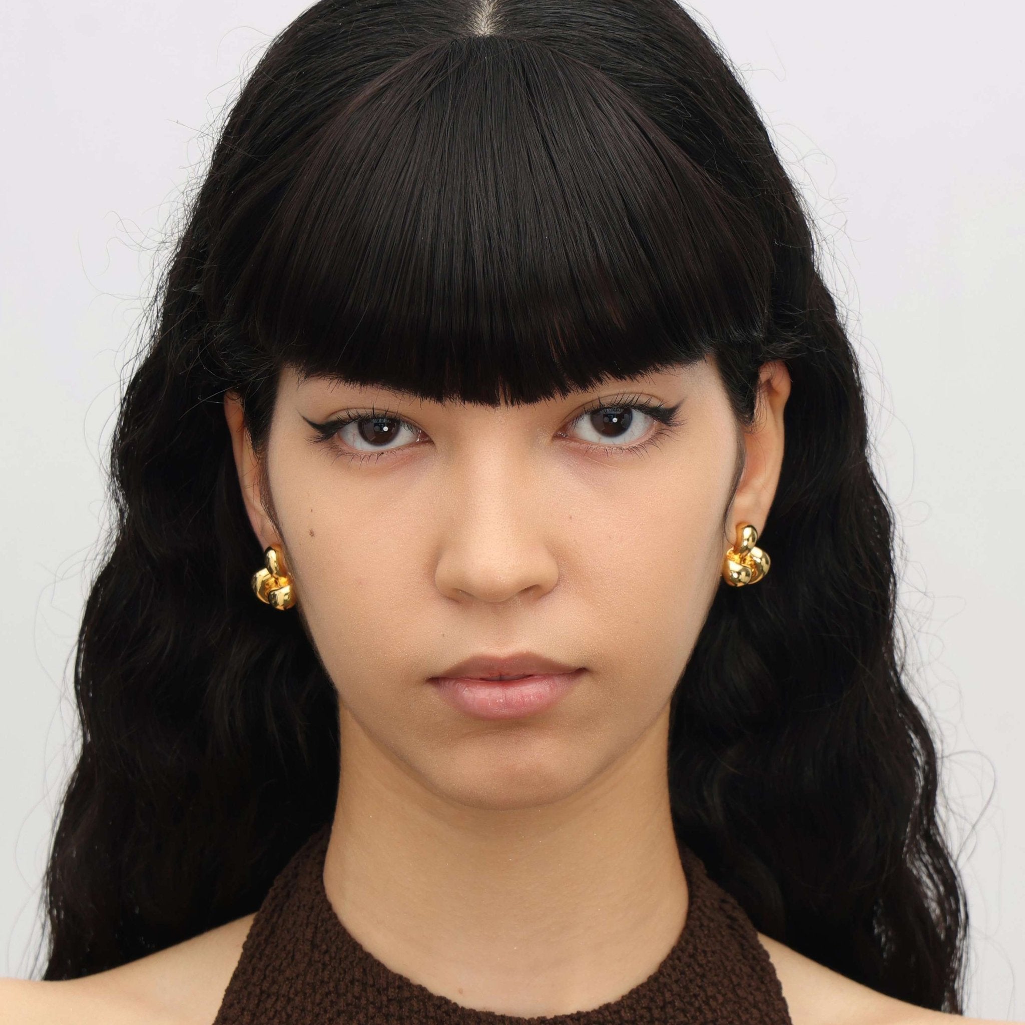 RSNY Geometric Stud Earrings - R2128B