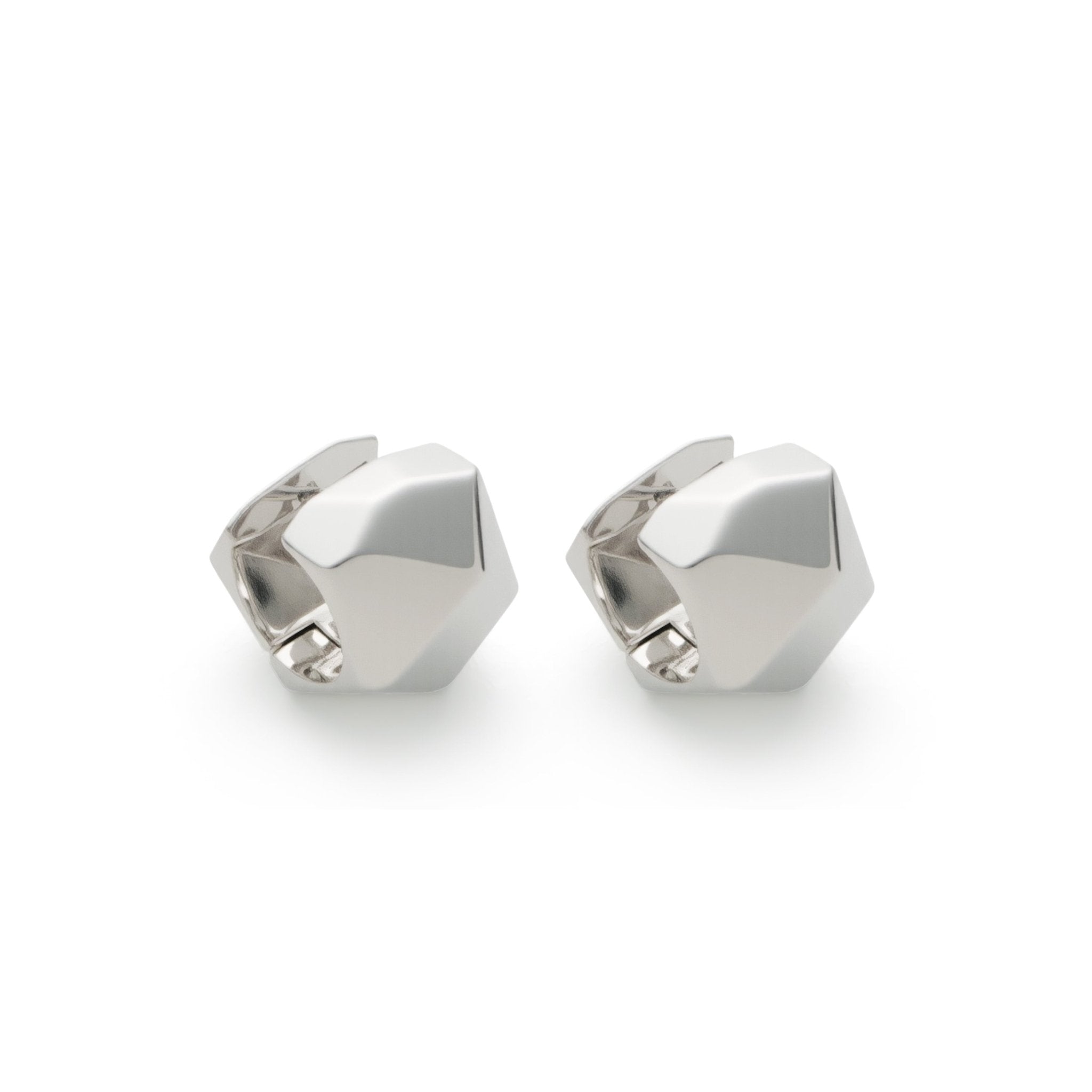 RSNY irregular diamond cut earrings - R2161A