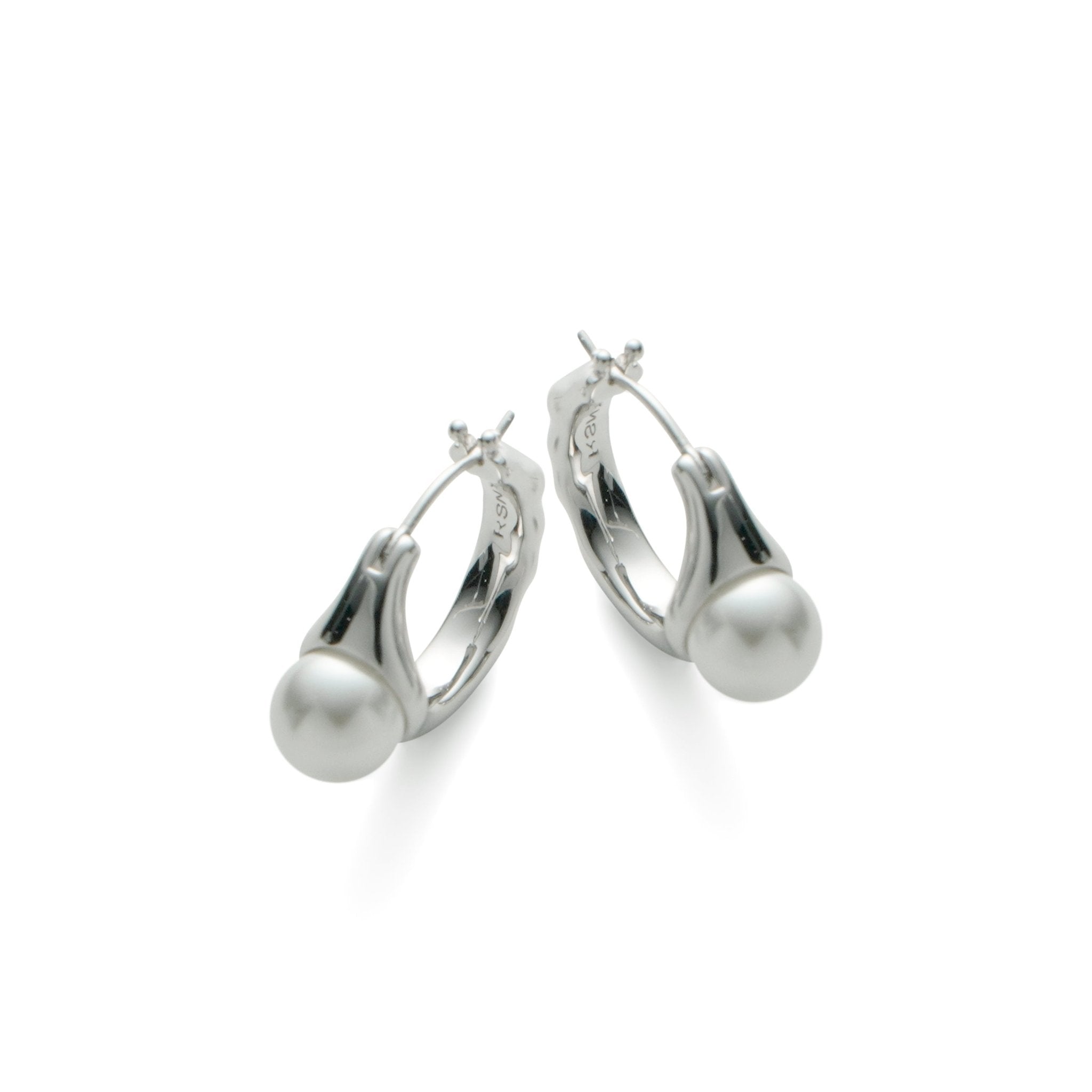 RSNY irregular pearl earrings - R2150A