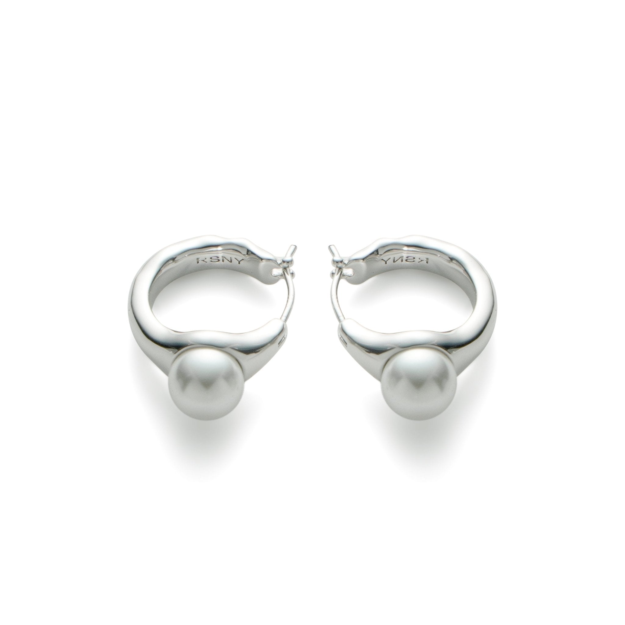 RSNY irregular pearl earrings - R2150A