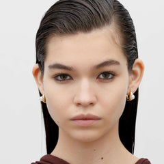 RSNY irregular pearl earrings - R2150B