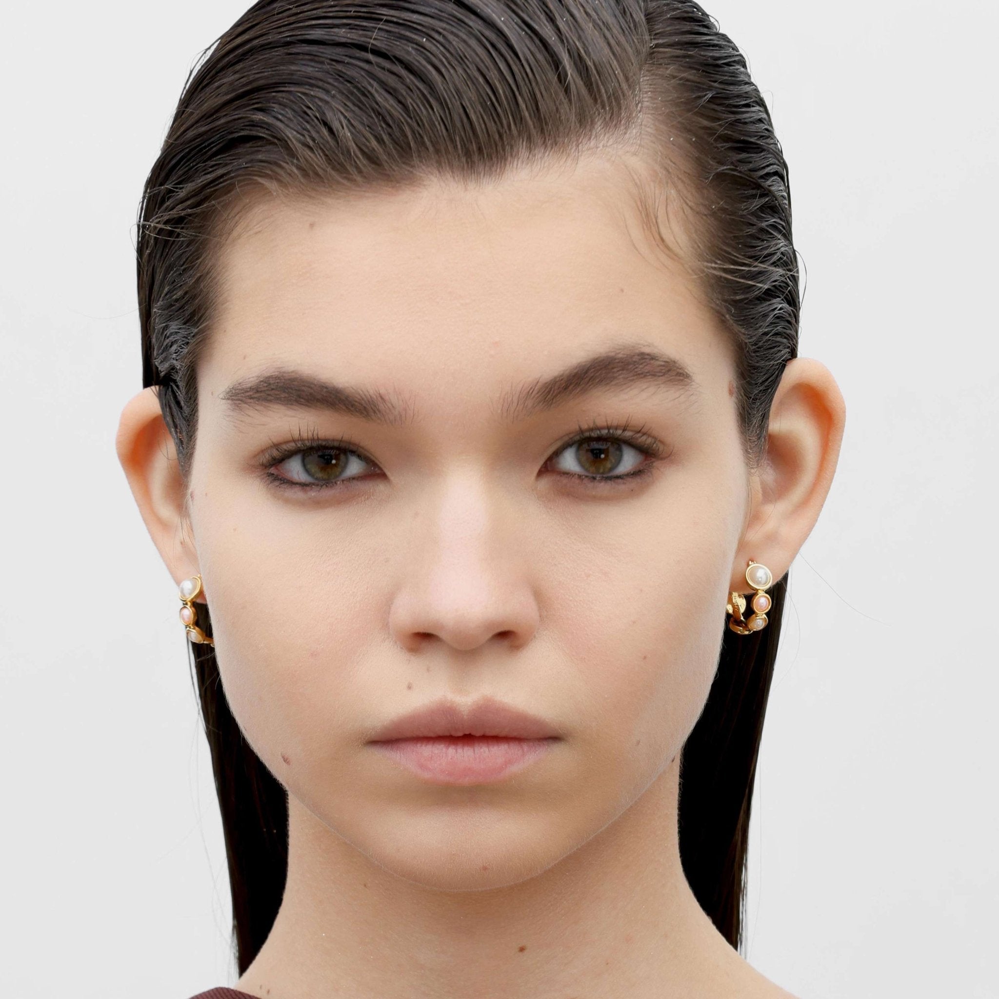 RSNY irregular pearl earrings - R2169B