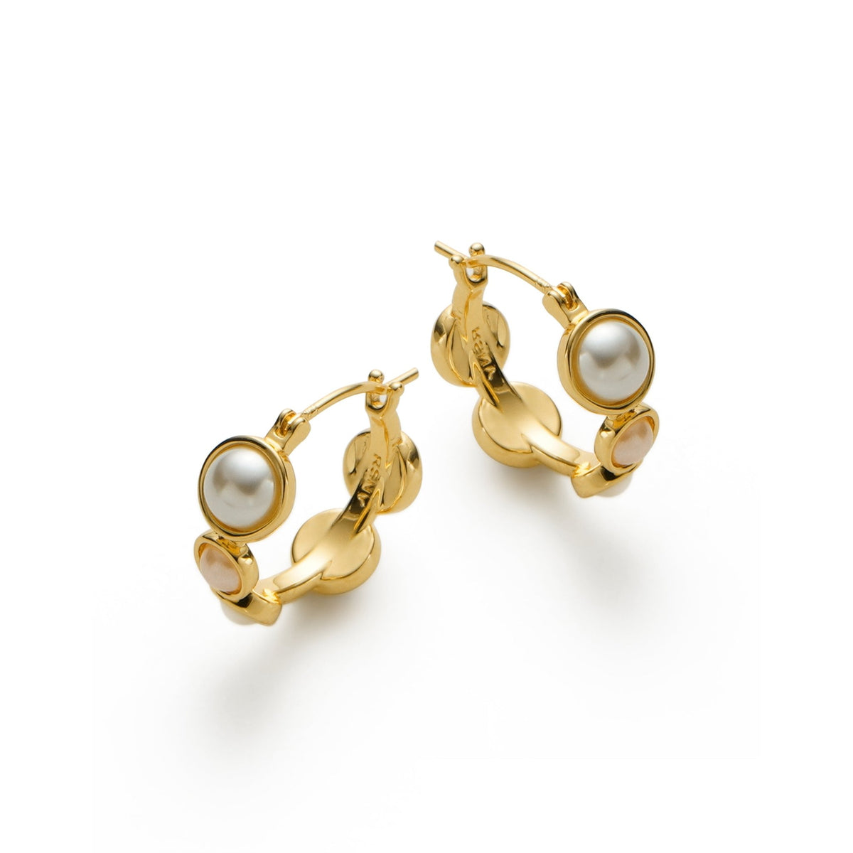 RSNY irregular pearl earrings - R2169B