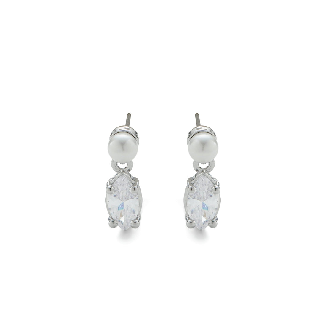 RSNY irregular pearl stud earrings - R2151A
