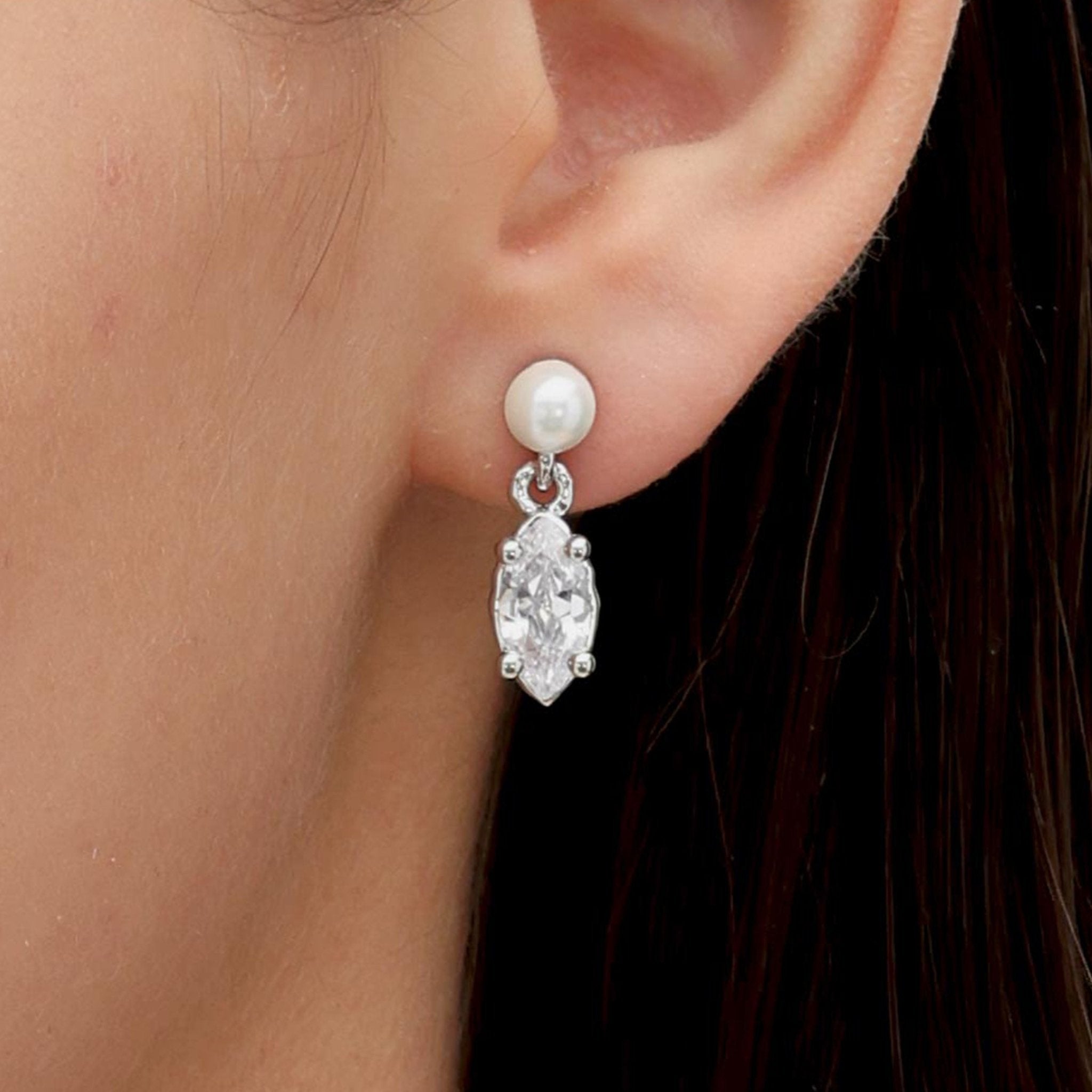 RSNY irregular pearl stud earrings - R2151A