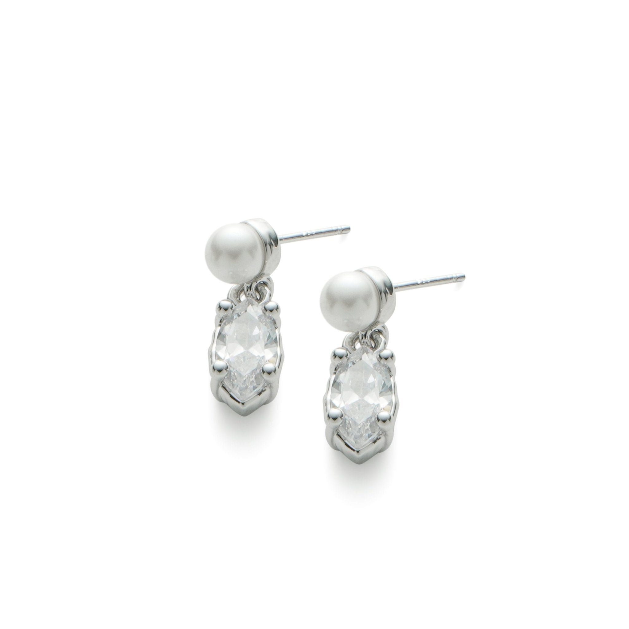 RSNY irregular pearl stud earrings - R2151A
