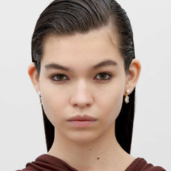 RSNY irregular pearl stud earrings - R2151B