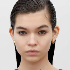 RSNY irregular shape earrings - R2172B