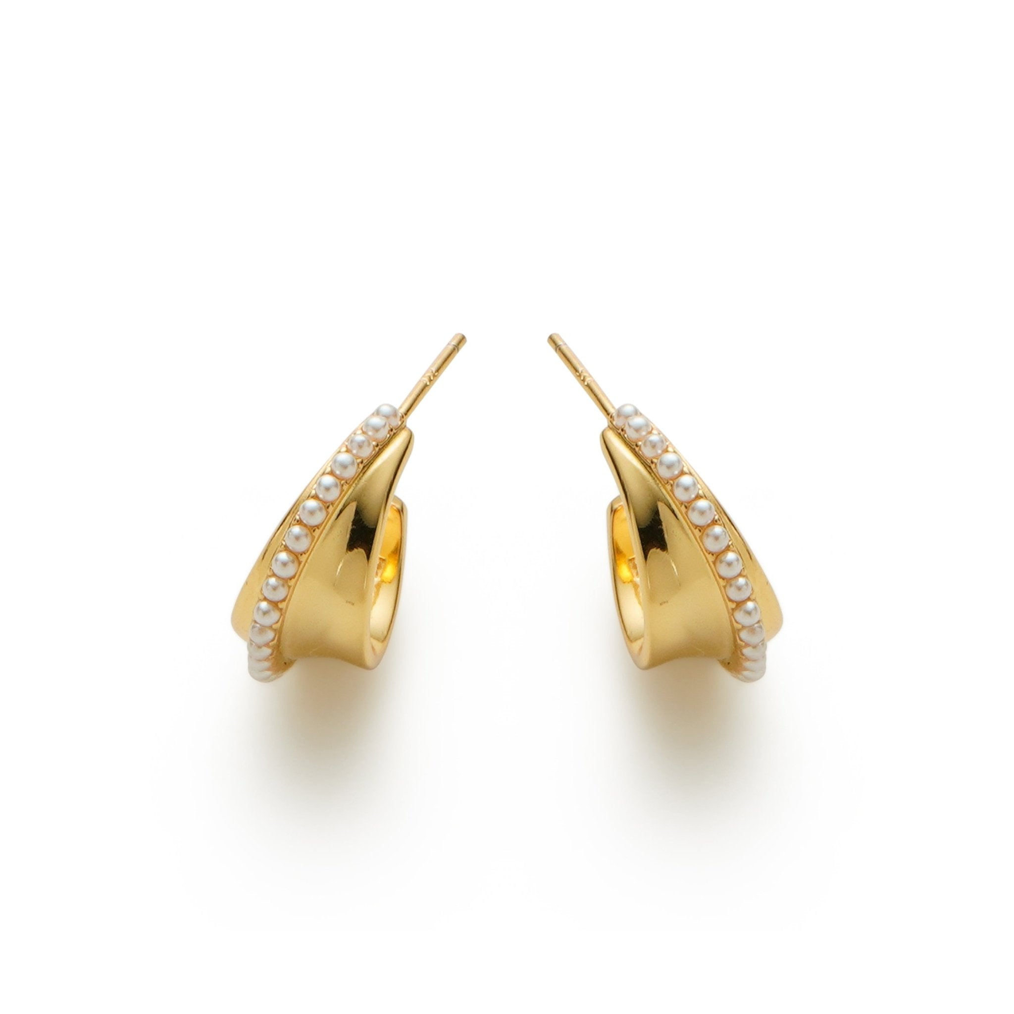 RSNY irregular shape earrings - R2172B