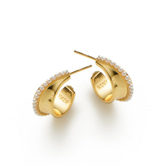 RSNY irregular shape earrings - R2172B