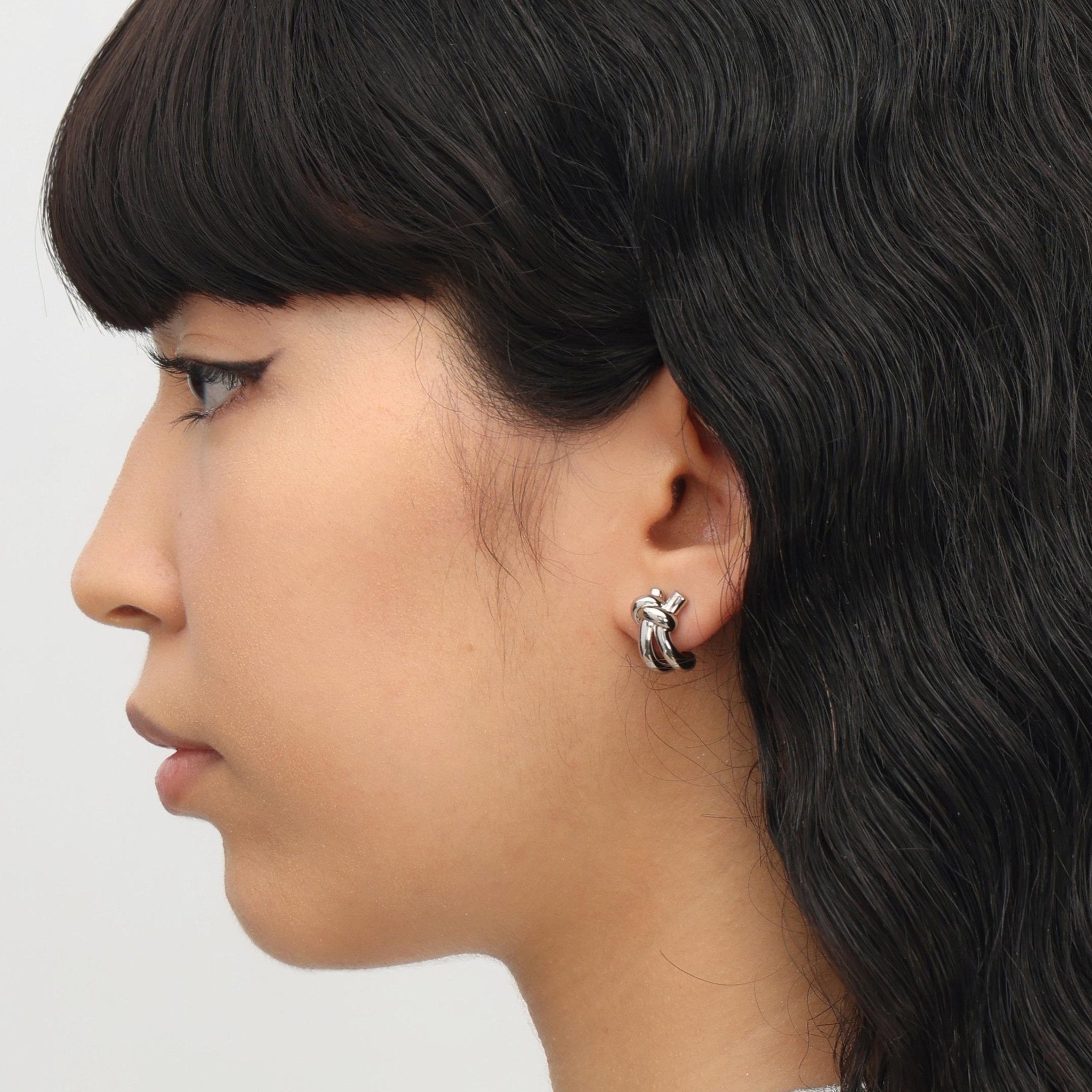 RSNY knot earrings - R2032A