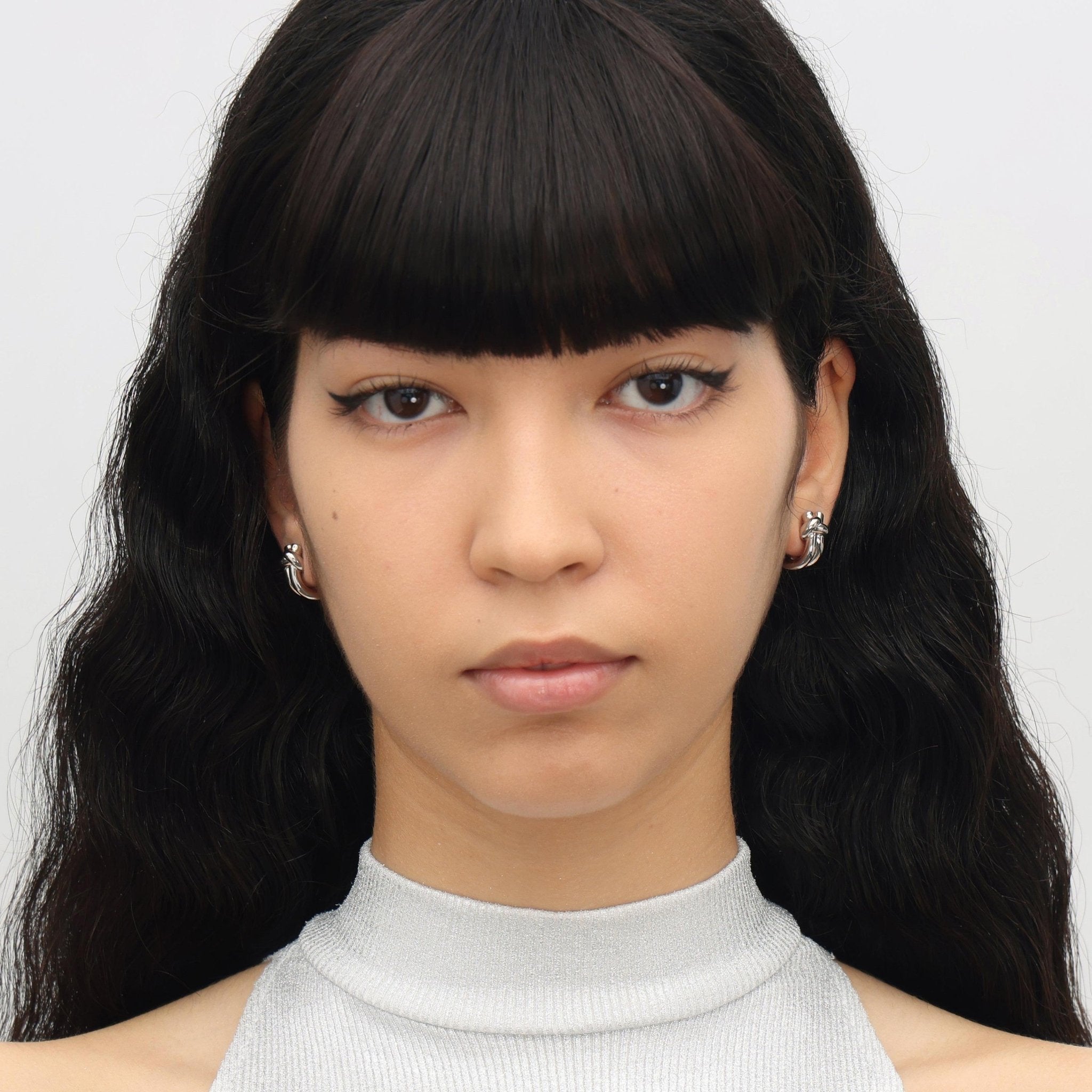 RSNY knot earrings - R2032A