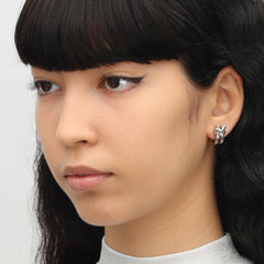 RSNY knot earrings - R2032A