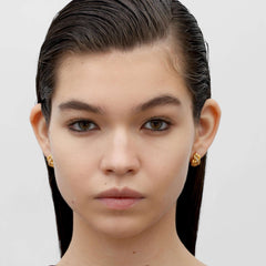 RSNY line shape earrings - R2108B