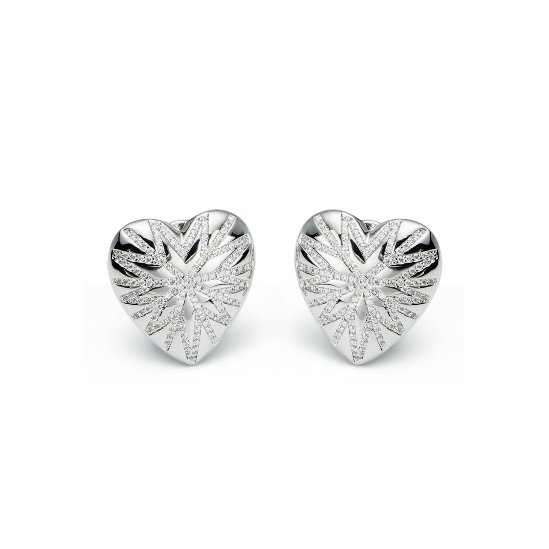 RSNY love diamond stud earrings - R2095A