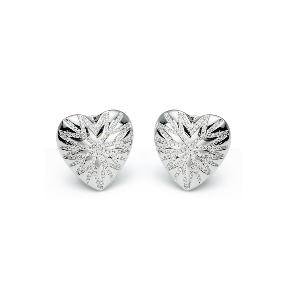 RSNY love diamond stud earrings - R2095A