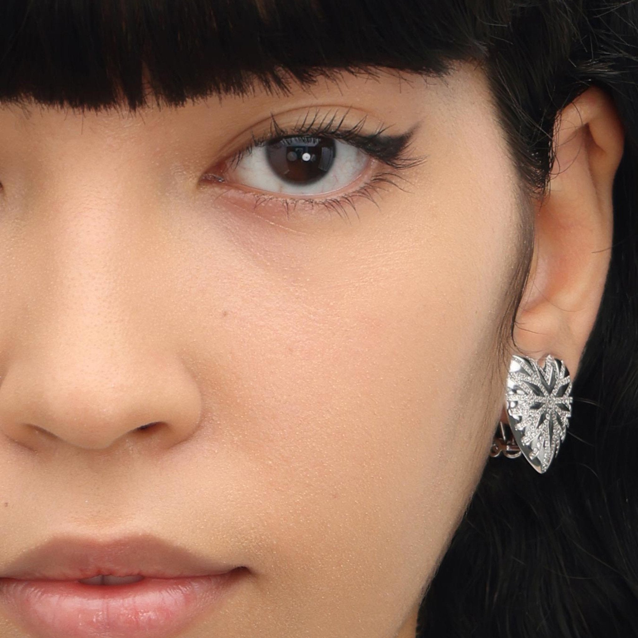 RSNY love diamond stud earrings - R2095A