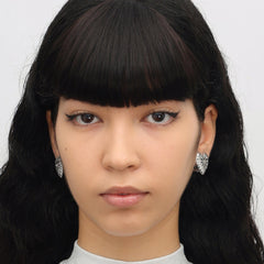 RSNY love diamond stud earrings - R2095A