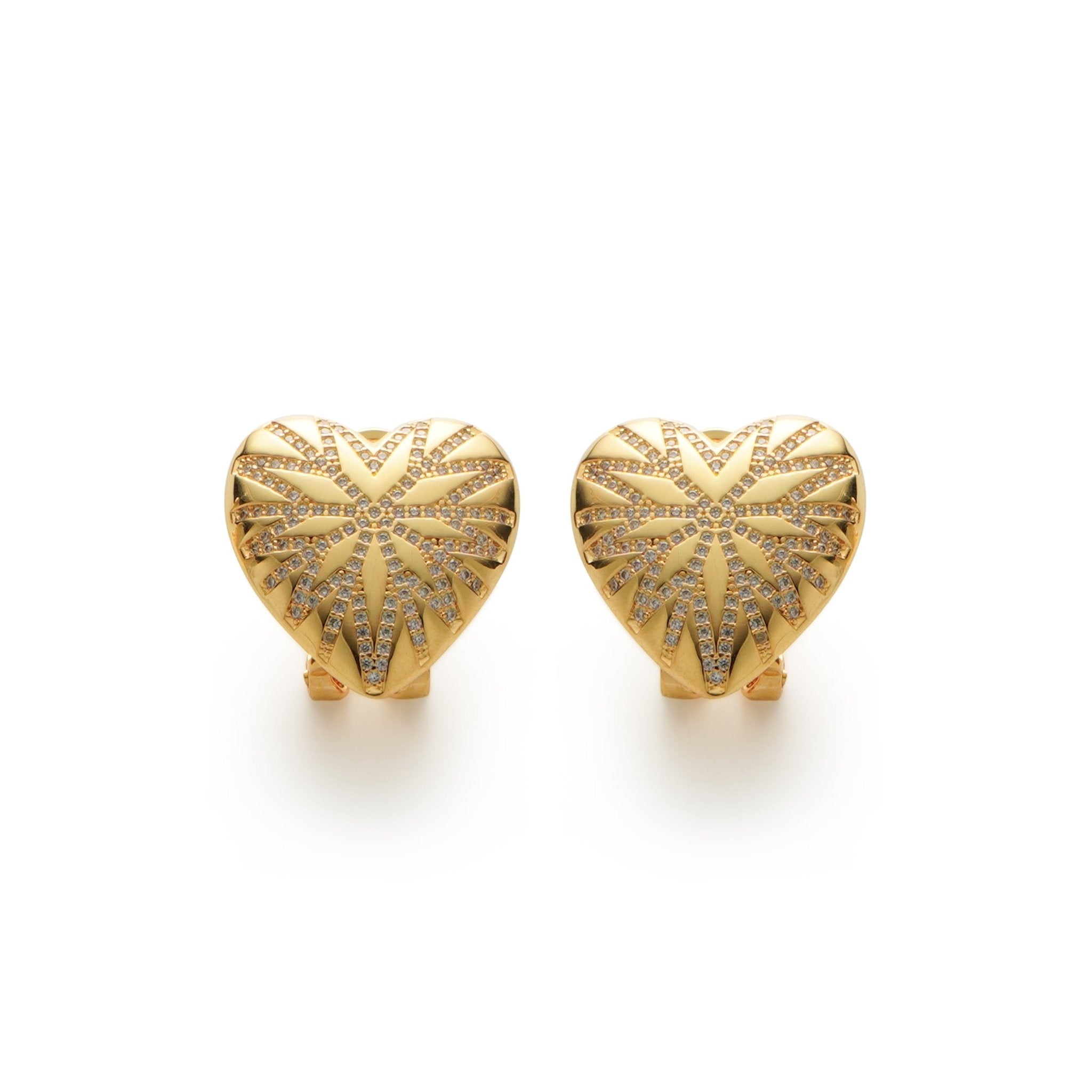 RSNY love diamond stud earrings - R2095B