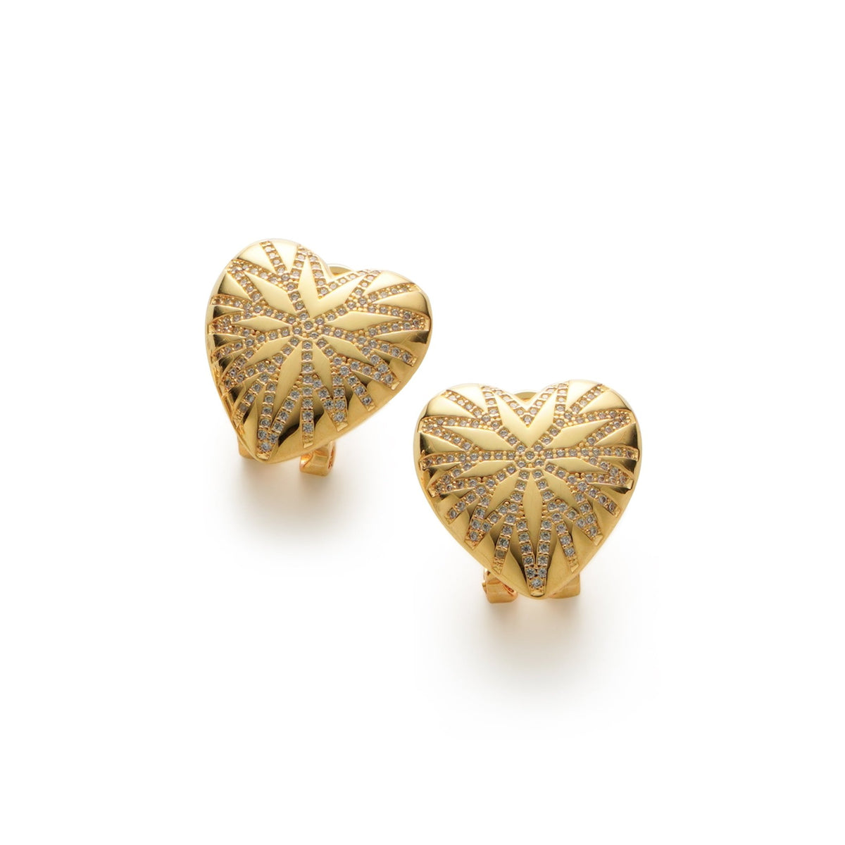 RSNY love diamond stud earrings - R2095B
