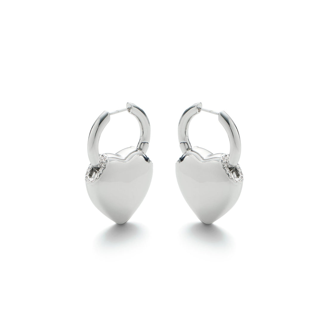 RSNY love shape earrings - R2159A
