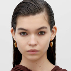 RSNY love shape earrings - R2159B