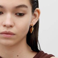 RSNY love shape earrings - R2159B