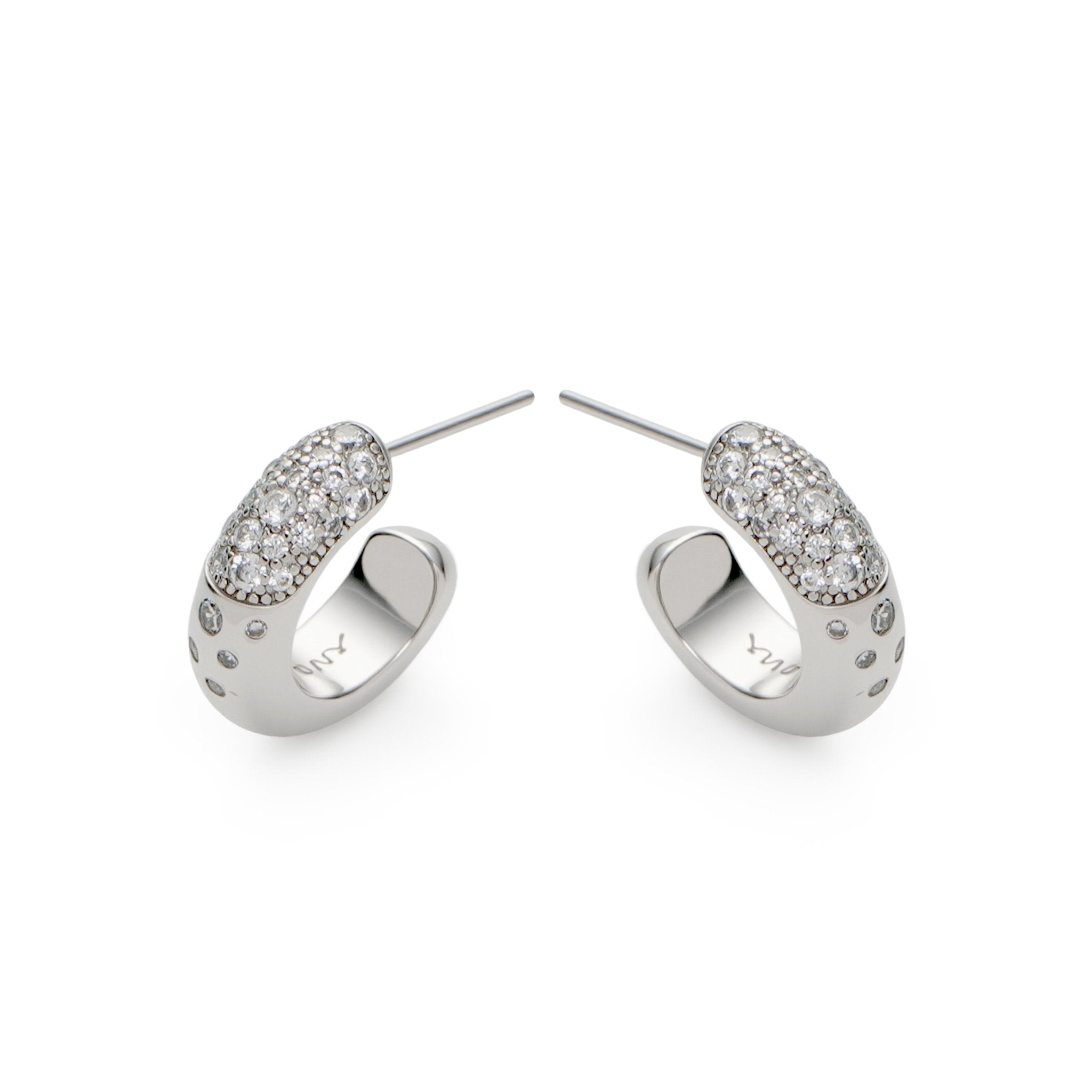 RSNY Minimalist Crystal Diamond Earrings - R2211A