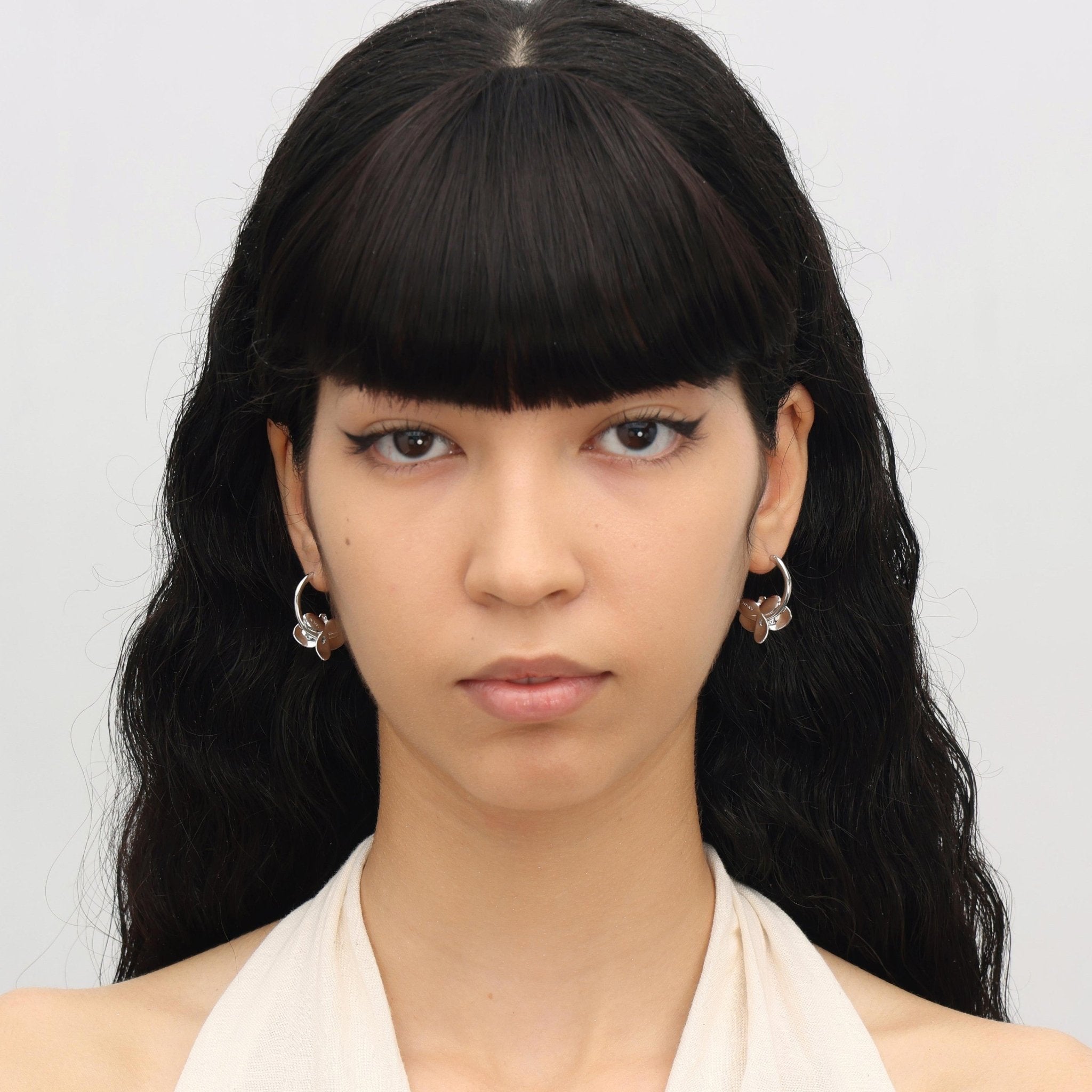 RSNY orchid earrings - R2115A