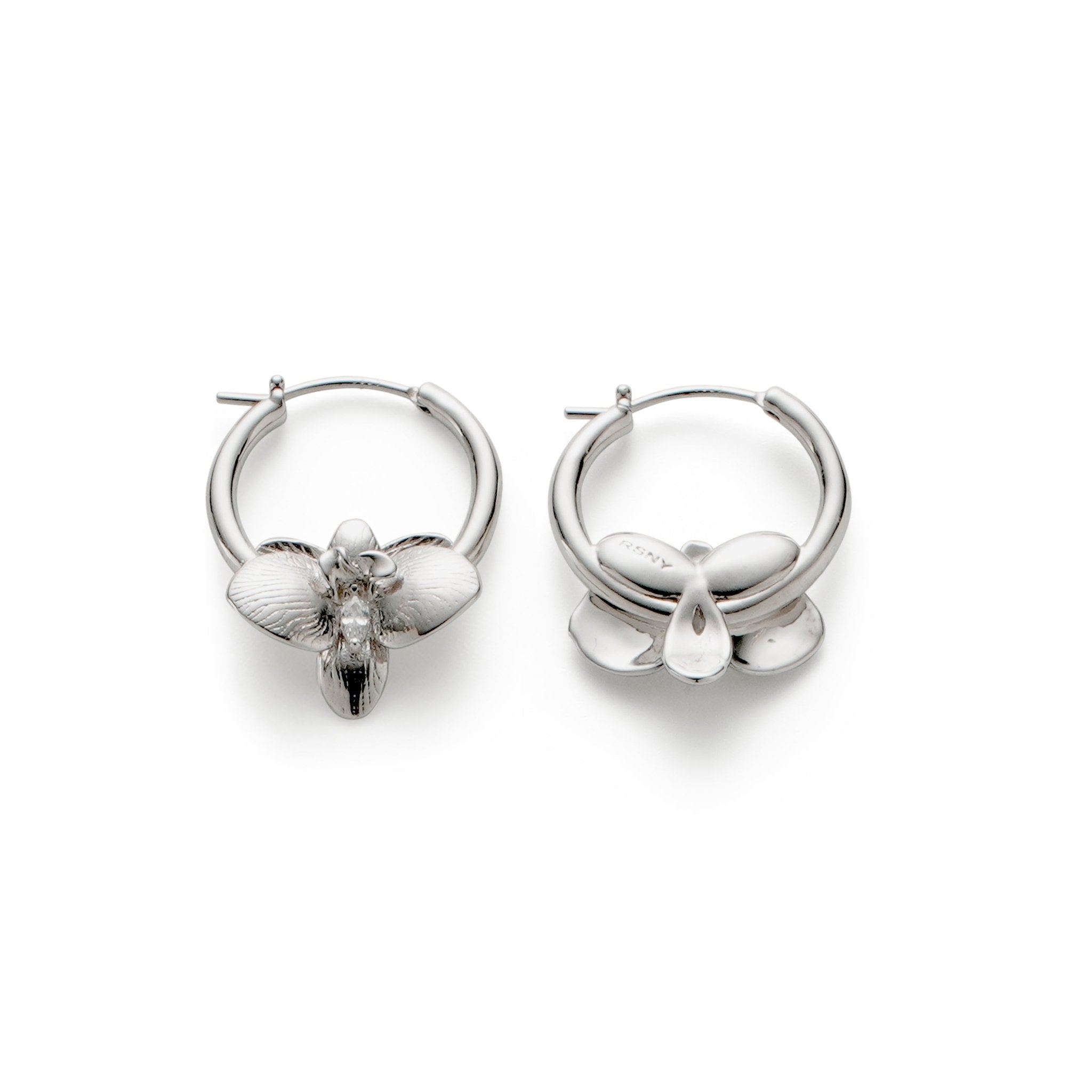 RSNY orchid earrings - R2115A