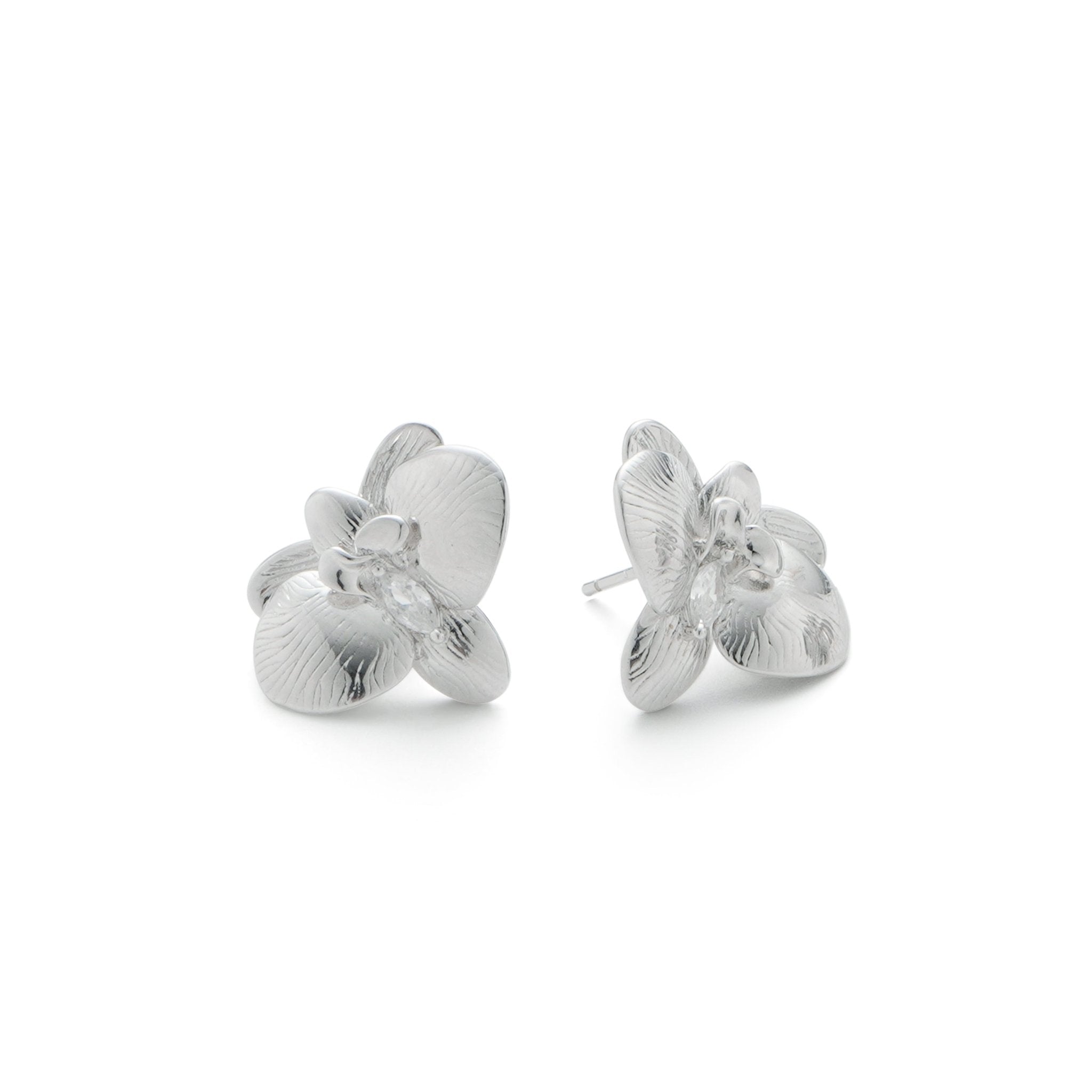 RSNY orchid stud earrings - R2114A