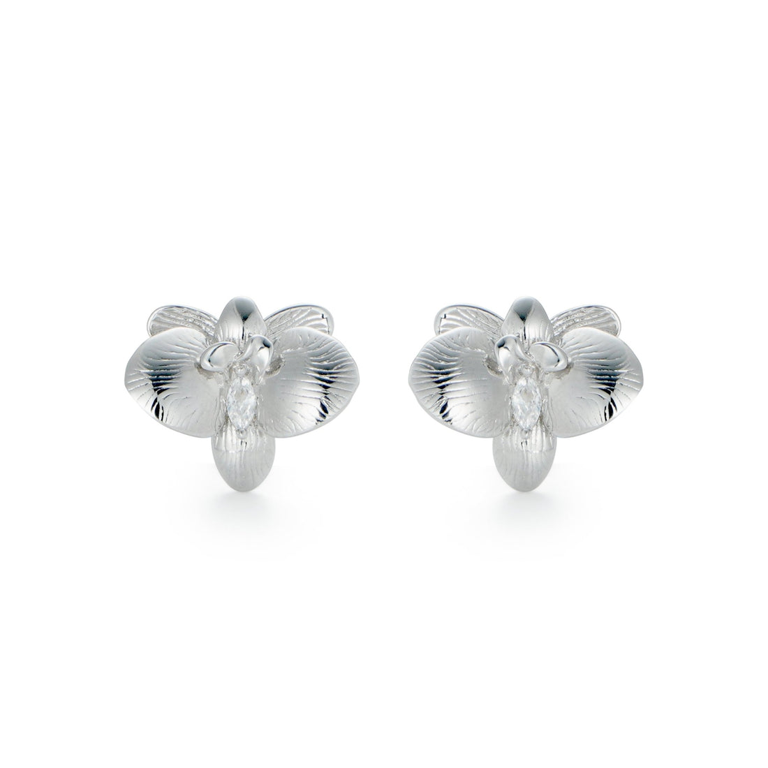 RSNY orchid stud earrings - R2114A