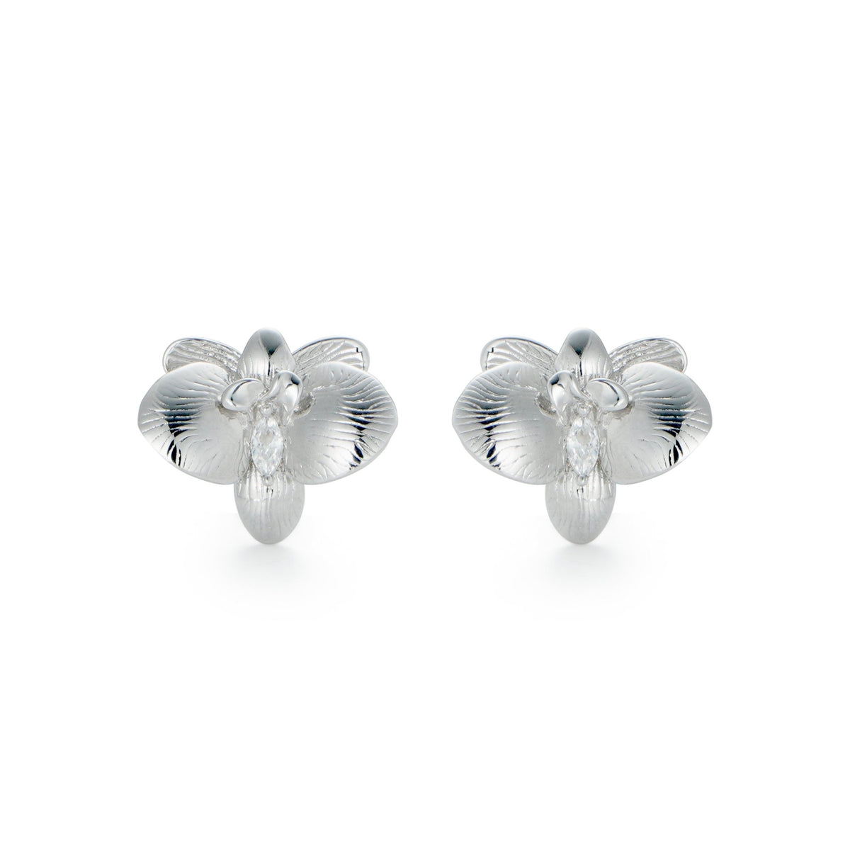 RSNY orchid stud earrings - R2114A