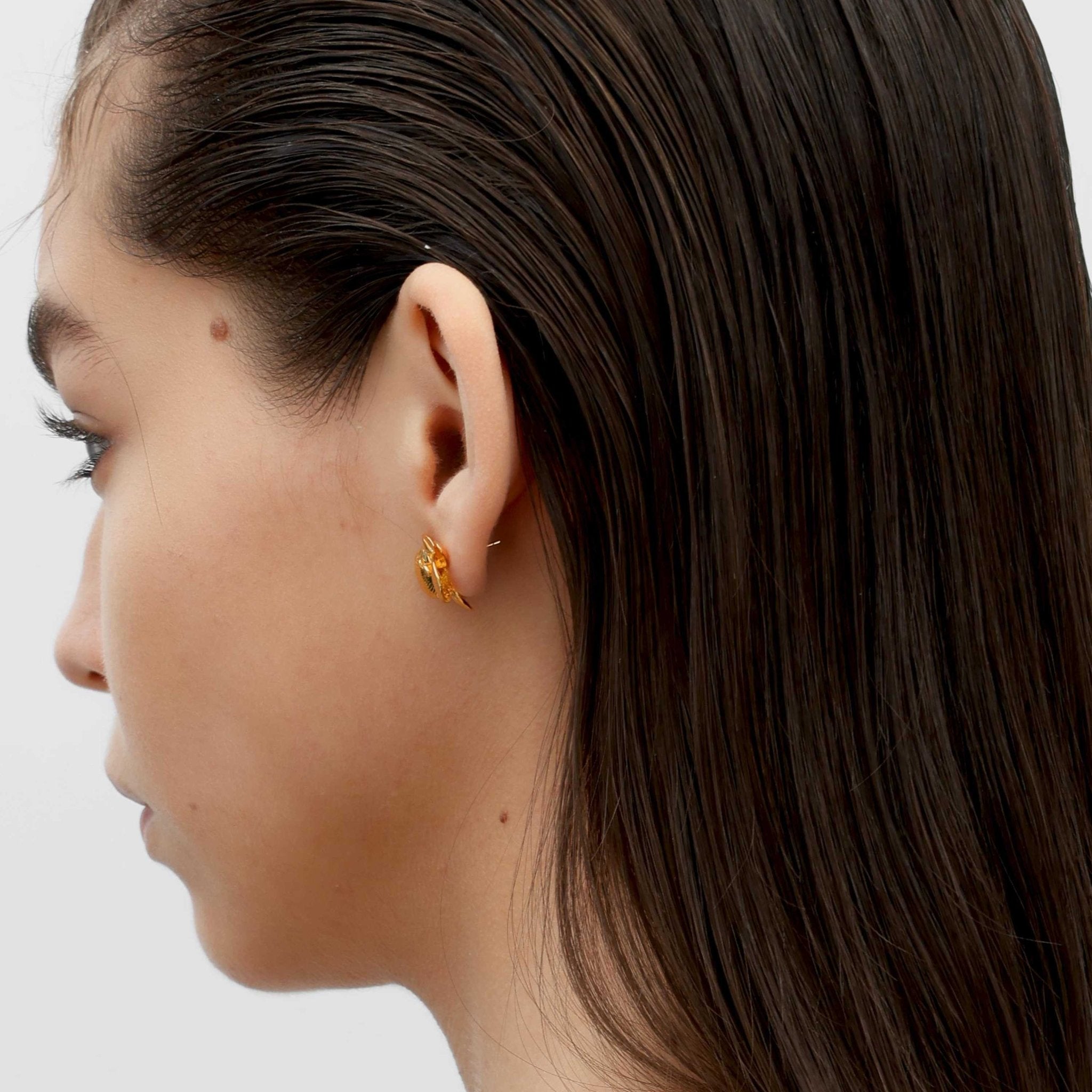 RSNY orchid stud earrings - R2114B