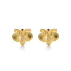 RSNY orchid stud earrings - R2114B
