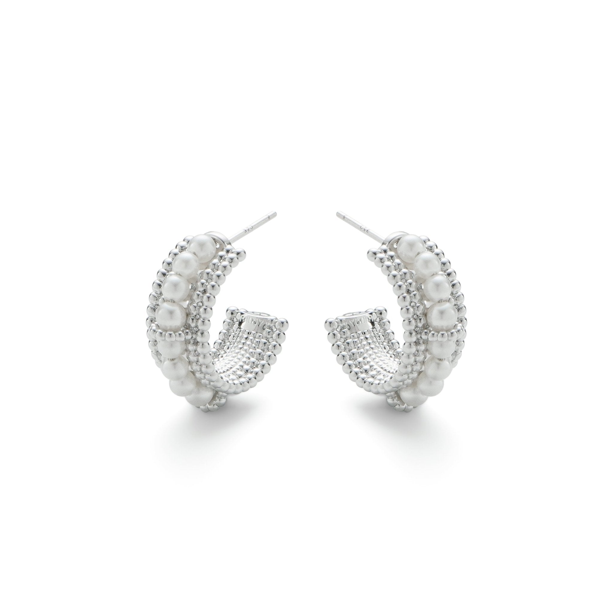 RSNY pearl earrings - R2153A